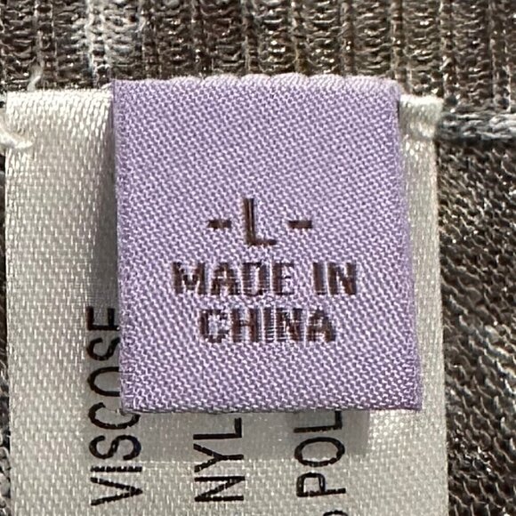 Cullen Neutral Leopard Print Open Front Semi Sheer Long Sleeve Cardigan - Picture 5 of 5